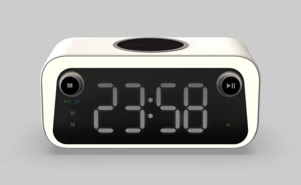 New Bluetooth Alarm Clock With Wireless Charging - Image 2